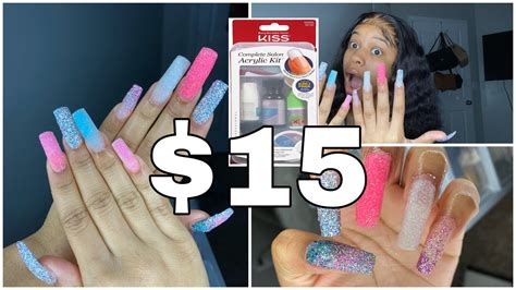 DIY: kiss acrylic nails kit - YouTube