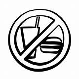 Free No Eating Cliparts Download Png Images  sketch template