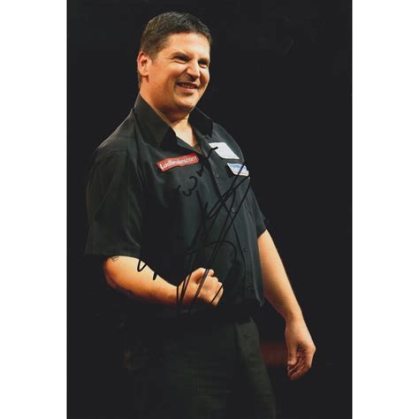 Gary Anderson PDC World Darts Champion Signed 8x12 Darts Photo! 23753