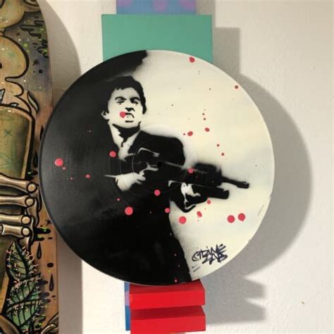 original scarface graffiti art painting street on vinyl | #4575953822