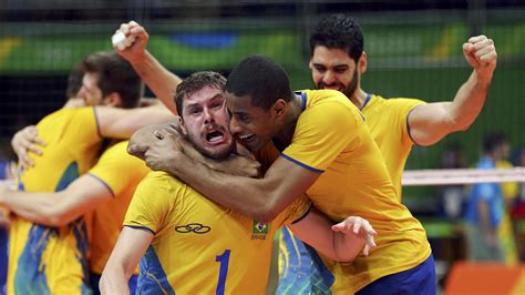 Olympics Rio 2016: Brazil's men beat Italy to win third volleyball gold ...