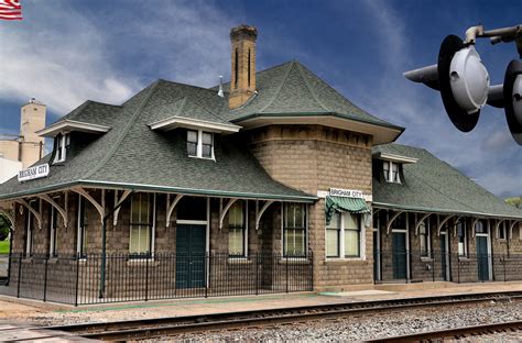 Old Train Depot in Brigham City, Utah - Encircle Photos