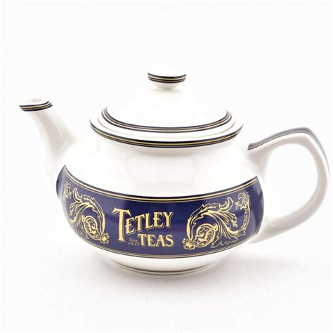 Vintage (1980s) Tetley Teas Collector Edition teapot with lid. Made by Kilncraft but unbranded ...