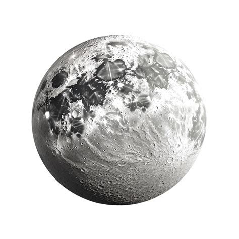 AI generated Moon clip art 40212775 PNG