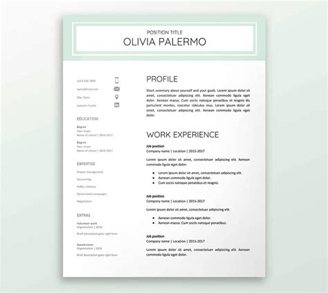 Resume templates for google docs - noredrelief