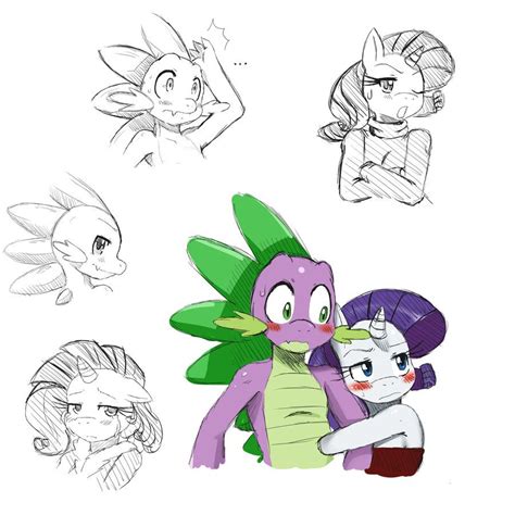 MLP: Spike and Rarity by ss2sonic on deviantART | Mlp spike, Mlp, Mlp my little pony