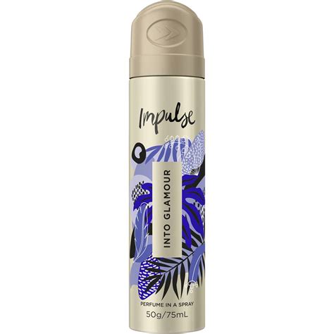 Impulse Body Spray Into Glamour Perfume 75ml | Woolworths