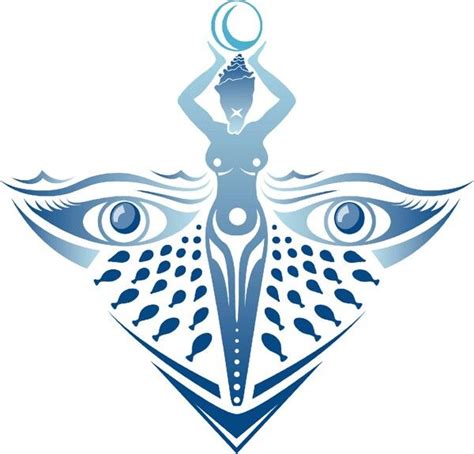 Yemaya Digital Art by Linda Cassada | Orisha, Goddess symbols, Yemaya ...