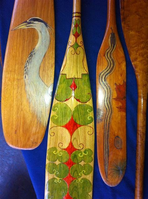 Paddle Making (and other canoe stuff) | Canoe paddle decor, Paddle art, Paddle