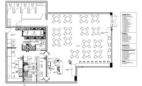 Complete Restaurant Kitchen Layout Plan 0608201 - INOX KITCHEN DESIGN