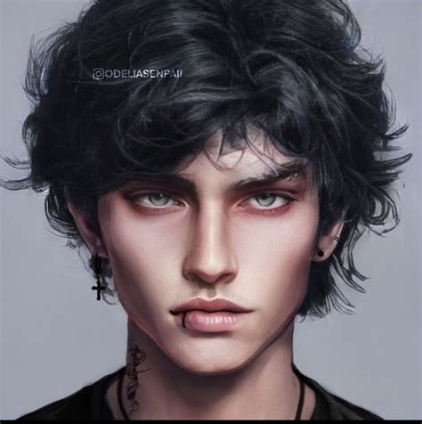 artbreeder male | Character portraits, Portrait, Black hair boy