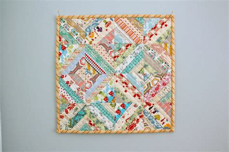 Gorgeous Mini Scrap Quilt Tutorial