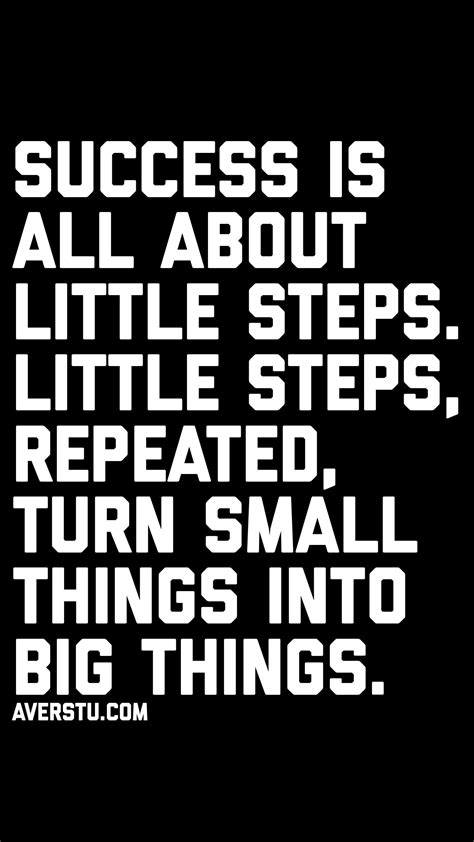 Success Small Steps Quotes - ShortQuotes.cc