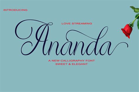 Ananda Font | Solidtype | FontSpace