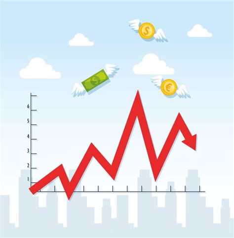 stock market crash with infographic and icons 1994854 Vector Art at ...