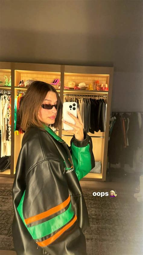 Hailey Bieber shows off new bob cut: 'Oops'