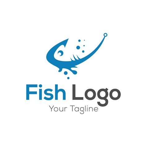 Fish Logo design vector template 21008482 Vector Art at Vecteezy