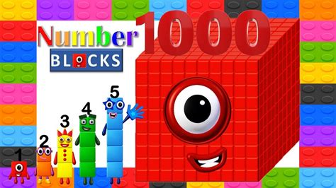 Numberblocks 1 to 1000 | Learn to count - YouTube