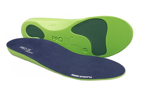 Full length Blue orthotic insoles with metatarsal pad and arch support ...