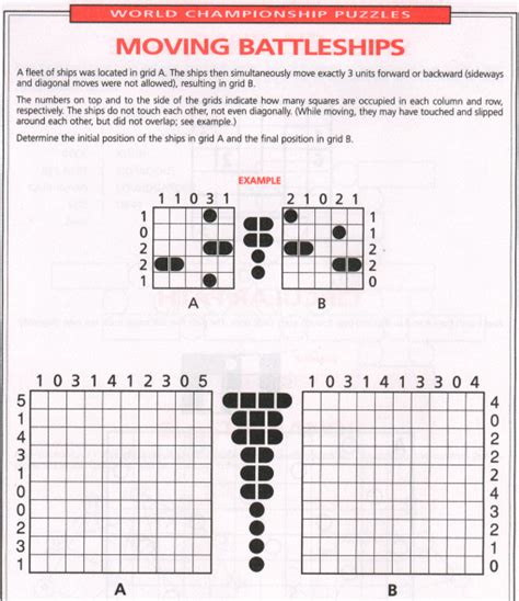 Battleship Variation: Moving Battleships