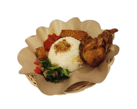 Nasi Pecel Ayam (Microwave Box) – pre order – Pasar Rabu Tani