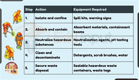 Chemical Spill Response Procedure-Step by step guide