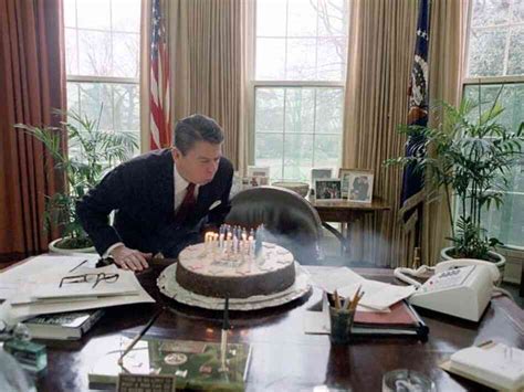 Ronald Reagan's 100th Birthday Finds Him A Beloved Enigma : It's All Politics : NPR