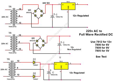 24vdc To 12vdc Converter Circuit Diagram 12vdc To 24vac Inve