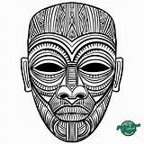 40 African Tribal Mask Coloring Pages For All Ages sketch template