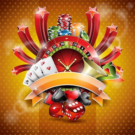 Free Vector | Casino background design