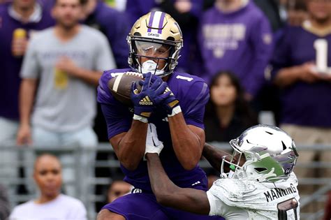 What is Rome Odunze’s NFL Draft stock? Washington WR comes up big in win over Oregon - The Athletic