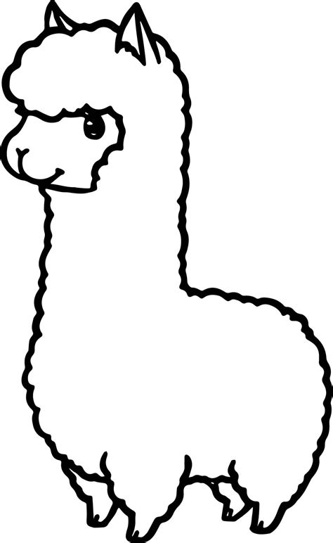 Llama Coloring Pages - Best Coloring Pages For Kids