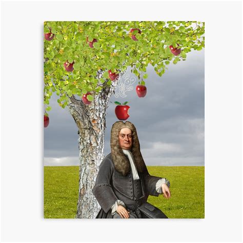 "Isaac Newton Apple Tree" Canvas Print by red-leaf | Redbubble