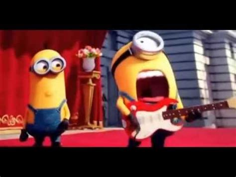 Minions Stuart playing guitar - YouTube