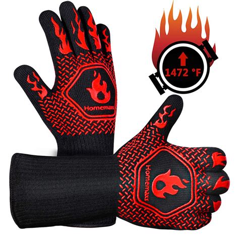 Sunisery High-Temperature Resistant Gloves Fire-Retardant Anti-Scald Gloves - Walmart.com