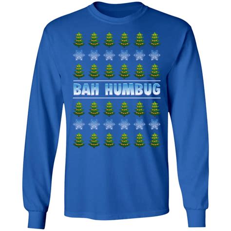 Bah Humbug Christmas ugly sweater, hoodie, long sleeve