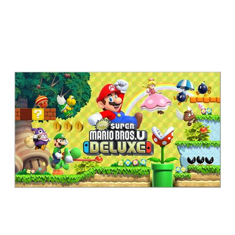 New Super Mario Bros U Deluxe, Switch, Nintendo [Digital Download] - Walmart.com - Walmart.com