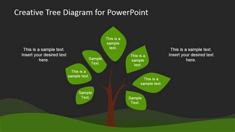 Creative Tree Diagram PowerPoint Template - SlideModel