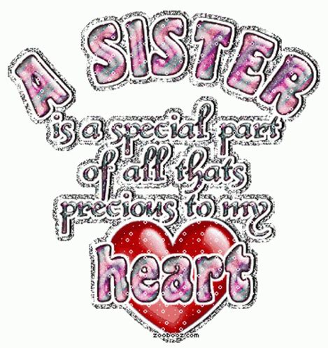 Sister I Love You Sister Sticker - Sister I Love You Sister Siblings - Discover & Share GIFs ...