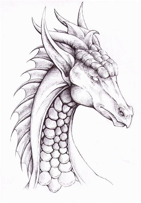 111 Drawing Ideas | The Best, Fun and Cool Things to Draw | Dragon sketch, Easy dragon drawings ...