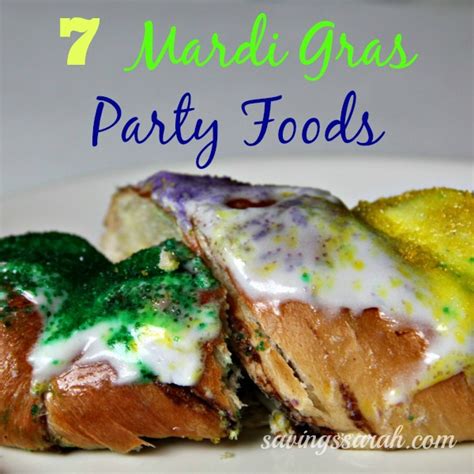 7 Mardi Gras Party Foods - Earning and Saving with Sarah