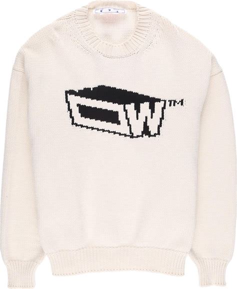 Buy Off-White Graffiti Zine Crewneck 'Off White' - OMHE153S23KNI0020310 ...