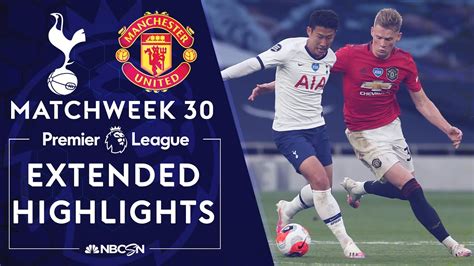 Tottenham v. Manchester United | PREMIER LEAGUE HIGHLIGHTS | 6/19/2020 ...