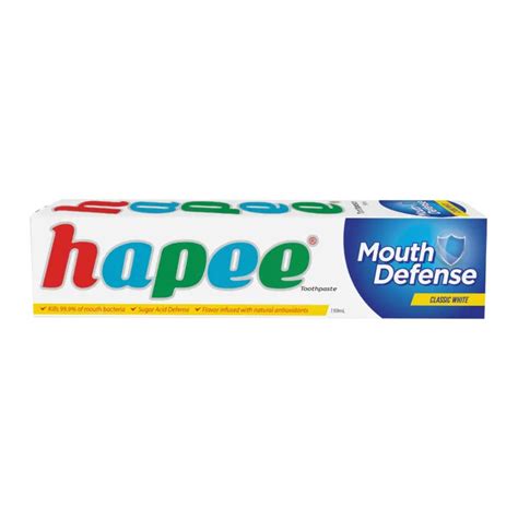 Hapee Toothpaste Fresh & Cool White 150ml | Lazada PH