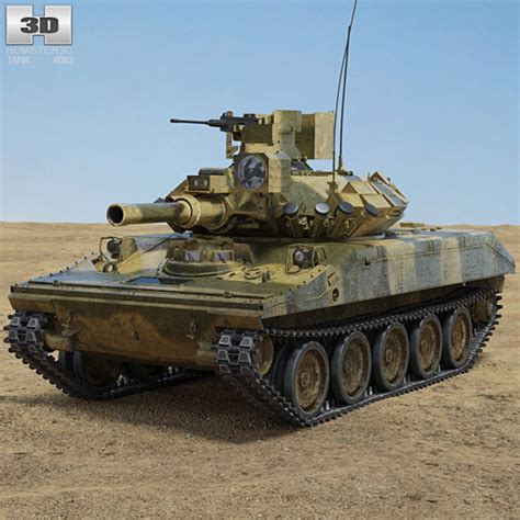 M551 Sheridan 3D model - Military on Hum3D