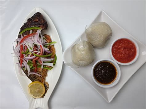 Banku Tilapia – Sankofa Restaurant