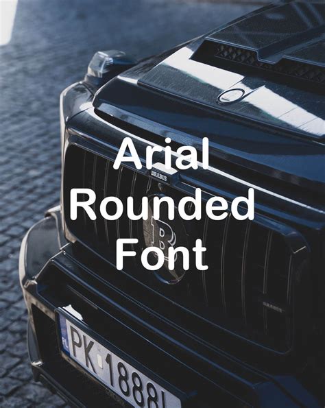 Arial Rounded Font Free Download