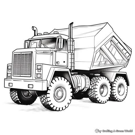 Truck Coloring Pages To Print