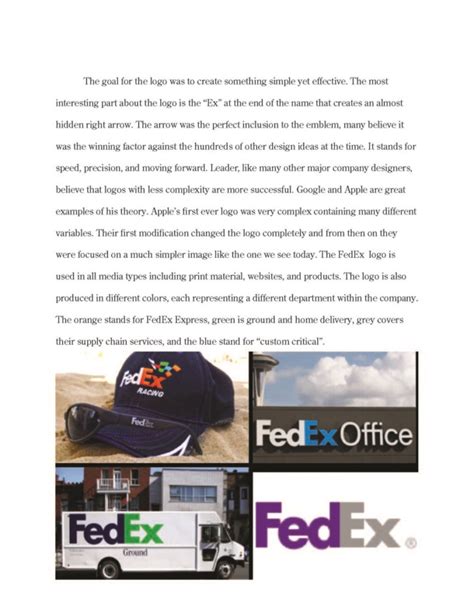 FedEx Logo Evolution | Mercedes Alvarez’s ePortfolio