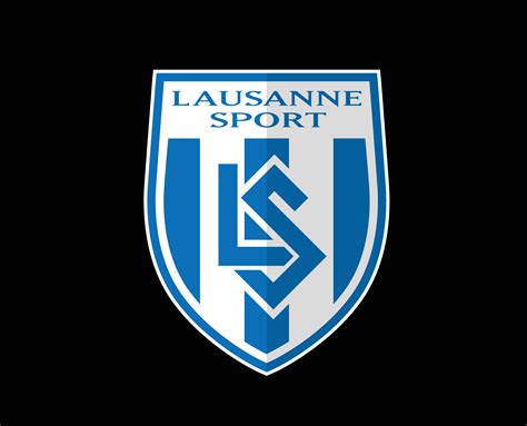 Lausanne Sport Logo Club Symbol Switzerland League Football Abstract Design Vector Illustration ...